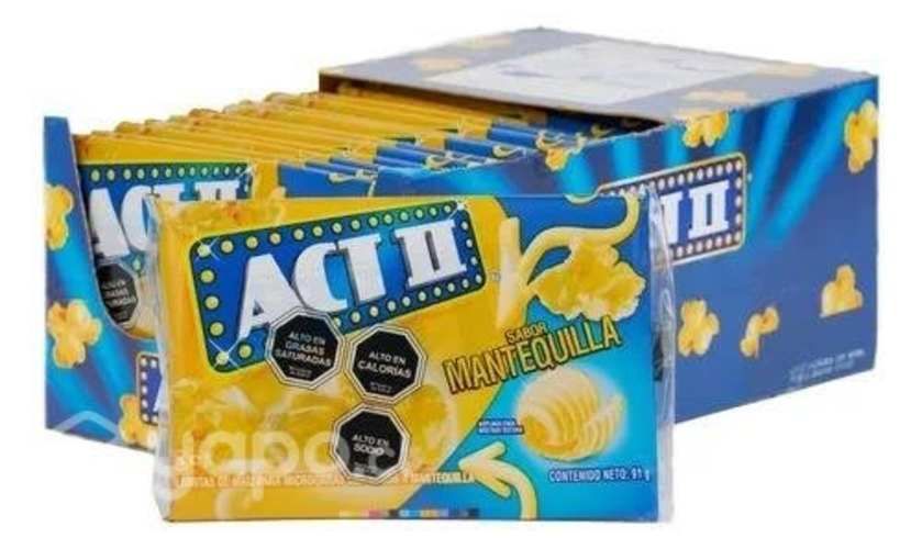 Cabritas ACT II sabor Mantequilla