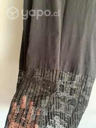 Vestido Zara/con transparencia en talla S/M.