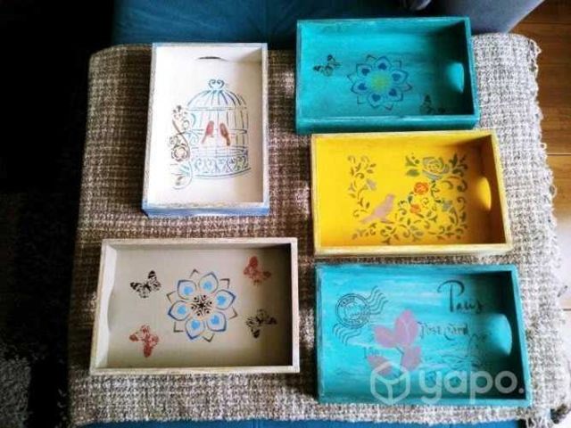 Bandejas de Madera Multifuncionales