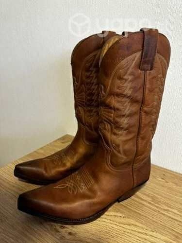 Botas cuero estilo vaqueras hombre 44