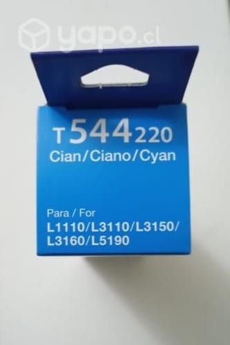 Botella de Tinta T544220 Epson Cyan Original