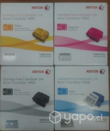 Tinta ColorQube 8900 (6 Sticks)