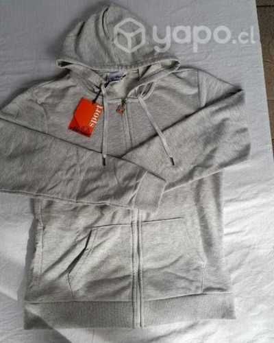 Poleron mujer ellese color gris