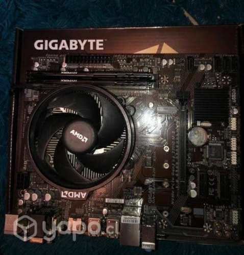 Placa madre + Procesador + Memoria Ram