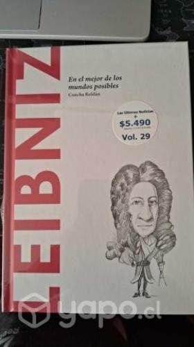 Libro de filosofía de Leibniz