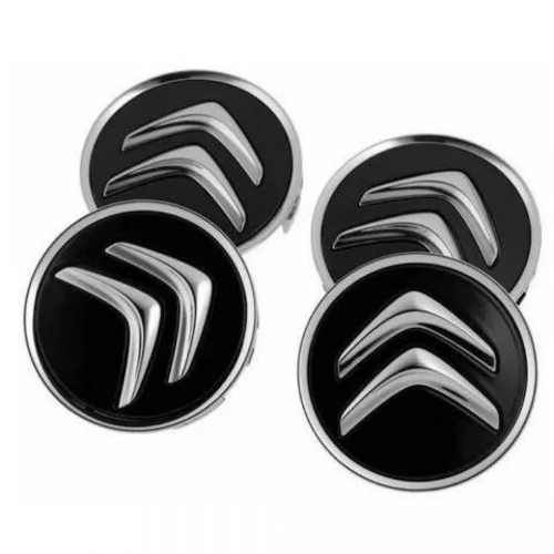 Tapas centro de llanta citroen 60mm set 4 unidades