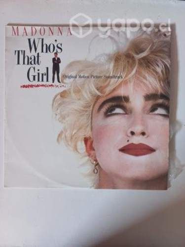Madonna, Who's That Girl?, vinilo