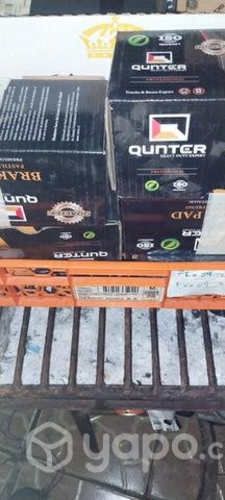 12 juegos de pastillas delanteras y traseras