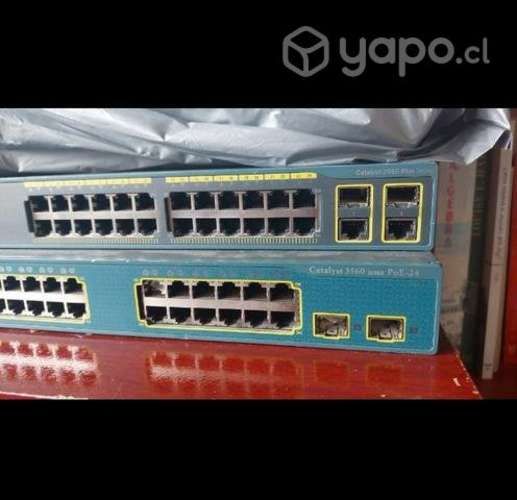 Switch cisco 2960 plus, 3560 poe, cisco 4221 nuevo