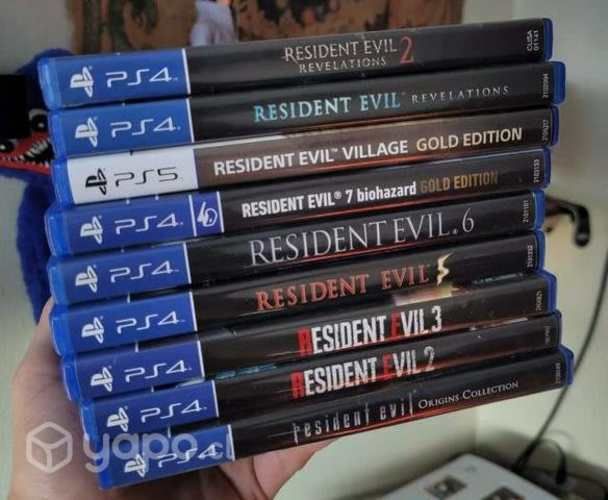 Saga Resident Evil ps4/ps5