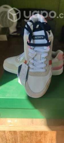 Zapatilla Urbana Mujer Lacoste T-clip