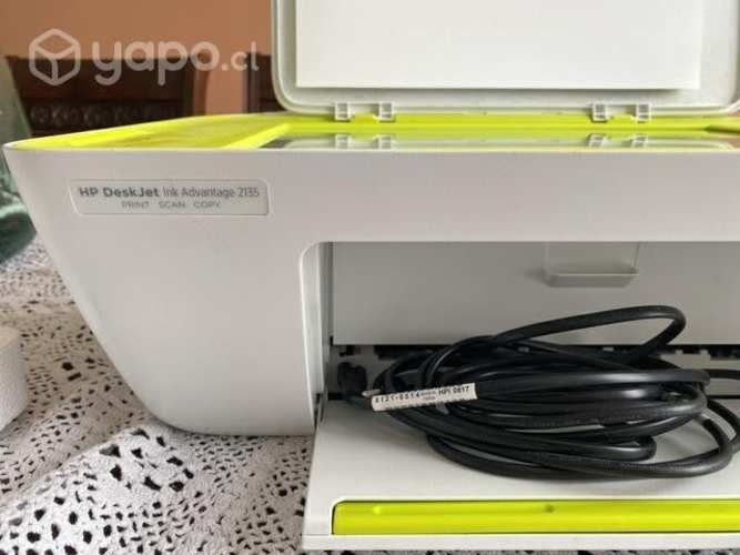 Impresora multifuncional hp ink advantange 2135