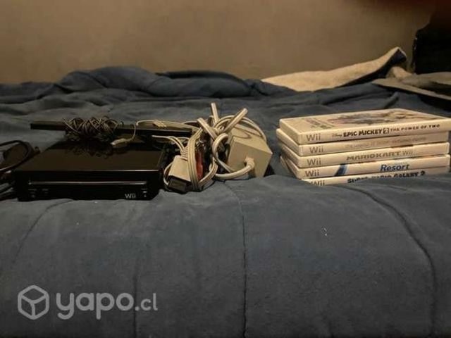 Wii con juegos, precio conversable
