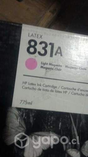 Tintas HP 831a colores originales de 775ml