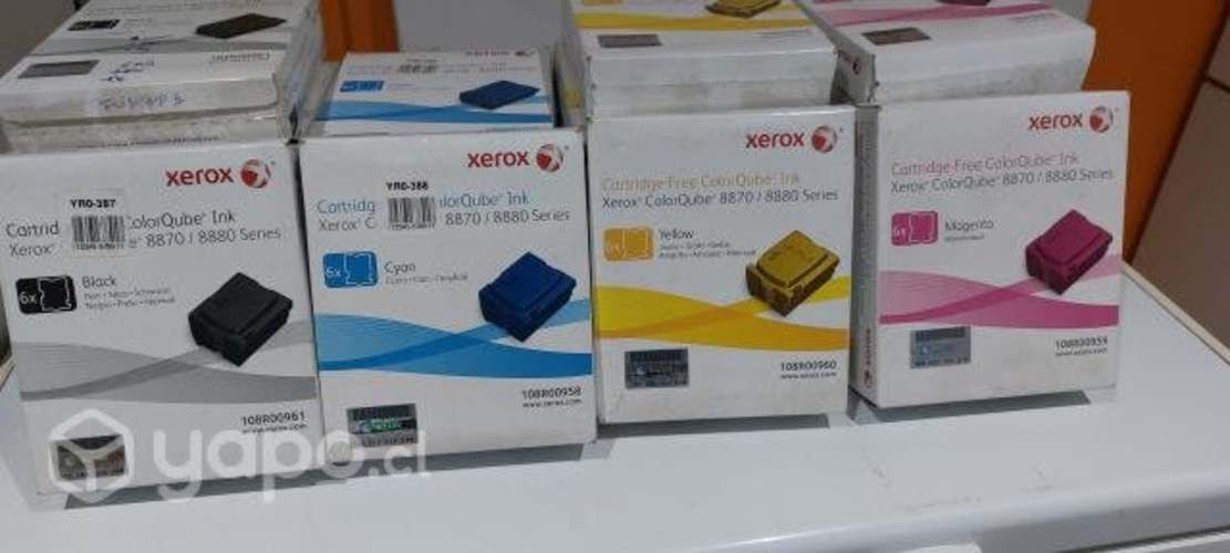 Cartridges Xerox 8870/8880 blanck Yellow Magenta B