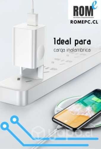 Cargadores USB con carga rápida de hasta 24 watts