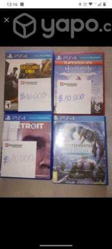 Juegos ps4
