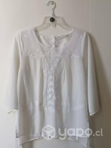 Blusa blanca Talla M