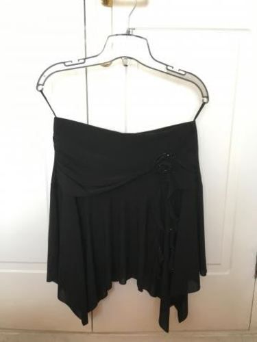 Falda negra fiesta talla S