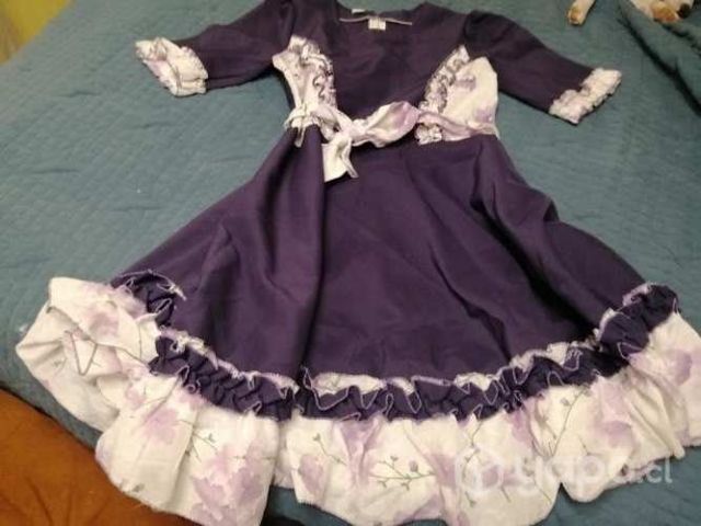 Vestido de huasita tallas 10 y 12