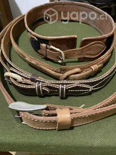 Cinturones de cuero Huaso/a Chileno