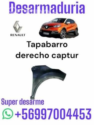 Tapa barro derecho Renault captur