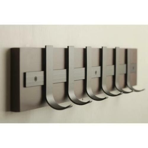 Perchero con 6 perchas. Soldado y forjado a mano