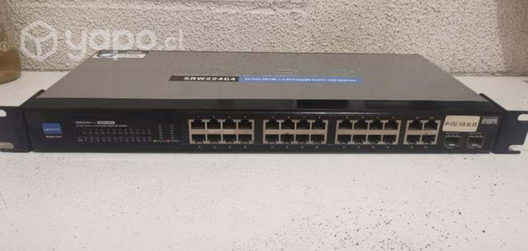 Conmutador Linksys SRW224G4