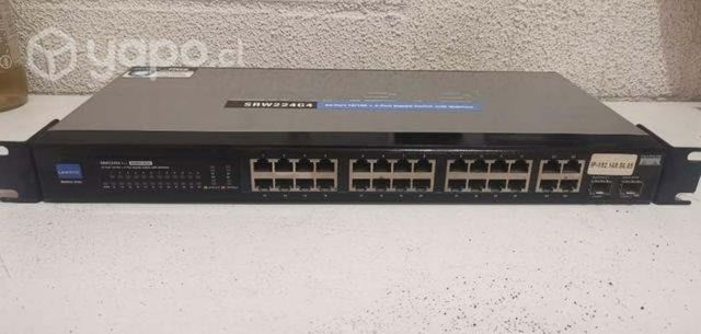 Conmutador Linksys SRW224G4