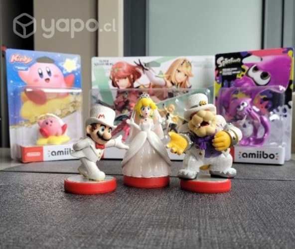 Amiibo super smash , mario, splatoon