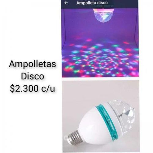 Ampolleta disco
