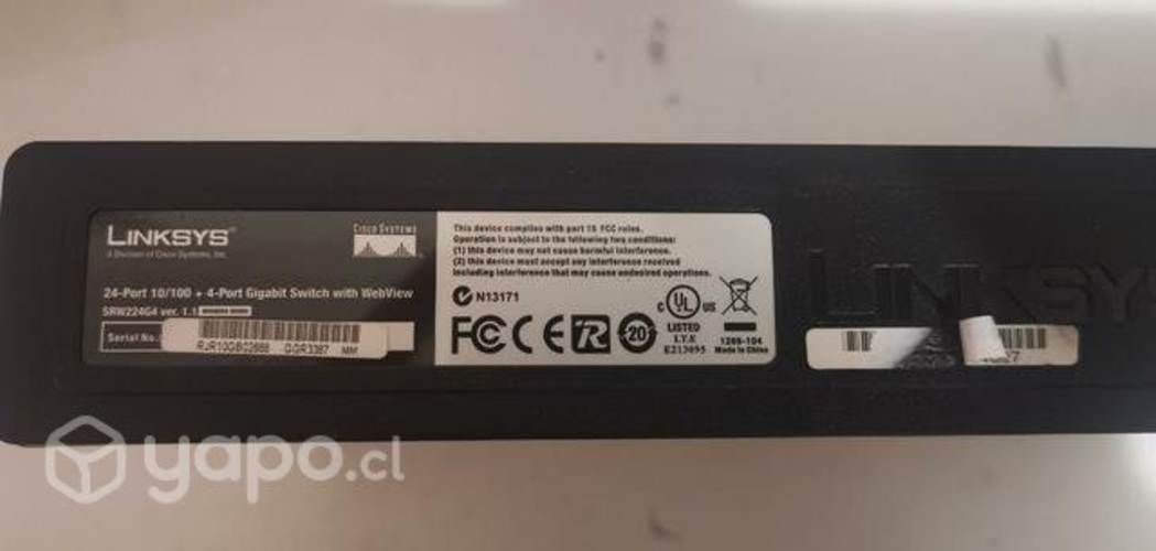 Conmutador Cisco SLM248H