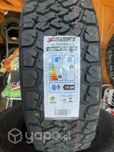 Neumáticos sunset 265/70/17 A/T