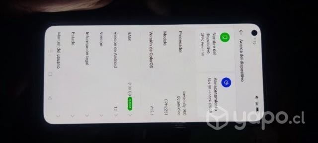 celular con todos sus accesorios
