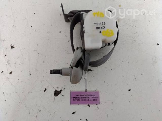 Cinturon Seguridad Tras izq (TYD063) Toyota Hilux