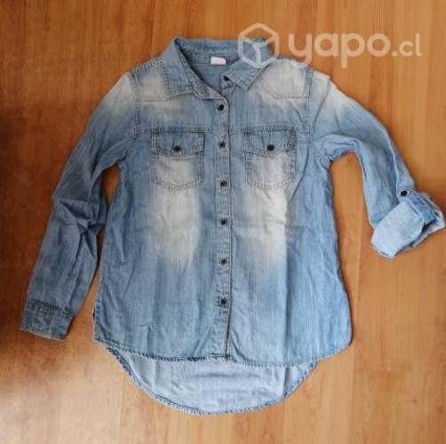 Camisa mezclilla