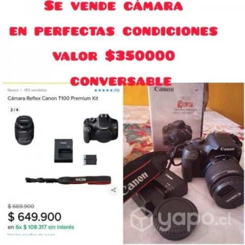 Cámara en perfectas condiciones