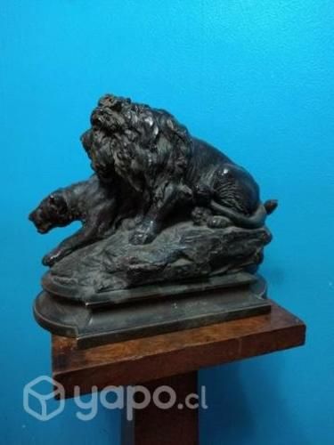 Escultura Bronce Rojo, György Vastagh (hijo)