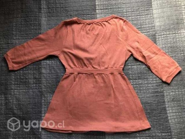 Chaleco Zara talla M salmón