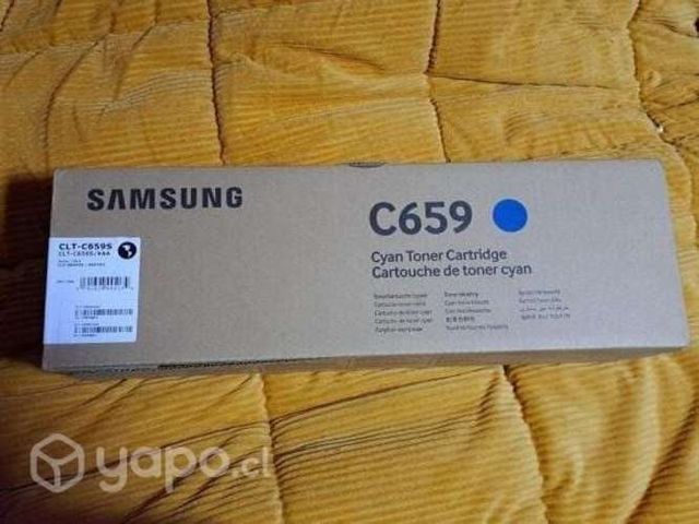 Cartucho de toner color cyan, samsung c659