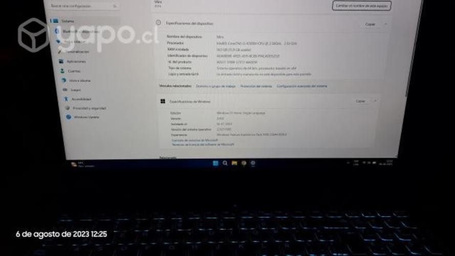 Notebook Gamer - Intel I5 - GTX 1650TI - 16 GB RAM