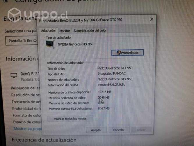 PC Gamer + Monitor, mouse y teclado