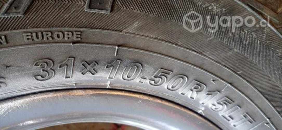 Neumáticos y llantas aro 15