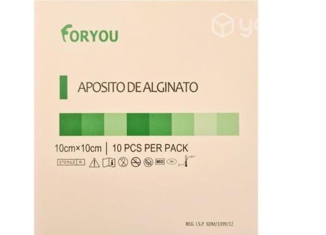 Apósito Alginato 10 x 10 CM