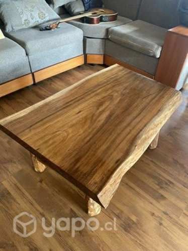 Mesa de centro rústica