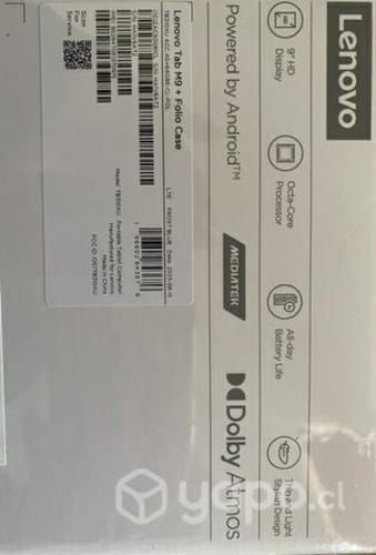 Tablet lenovo tab m9 + carcasa *sellada