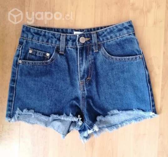 Short mezclilla