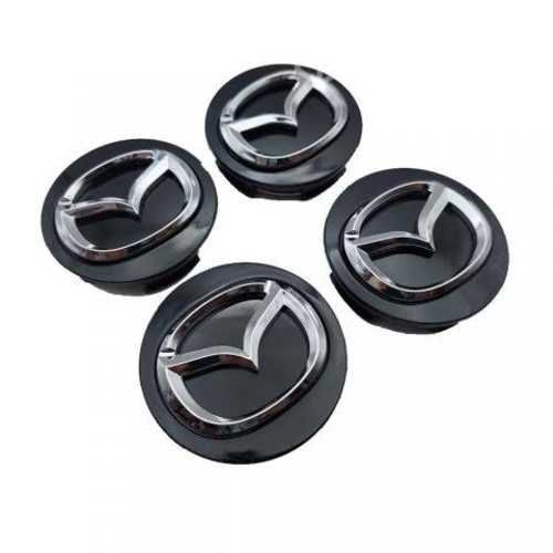 Tapas centro de llanta rueda Mazda 56mm set de 4