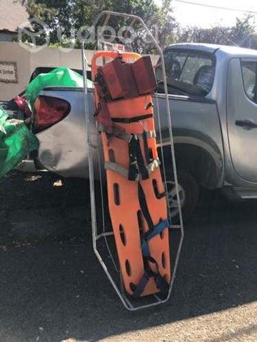 Camilla de emergencia + inmovilizador