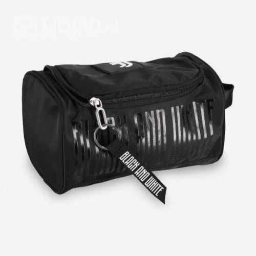 Juventus Neceser Unisex Black & While c/ Logo